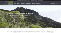 Desktop Screenshot of knivesaustralia.com.au